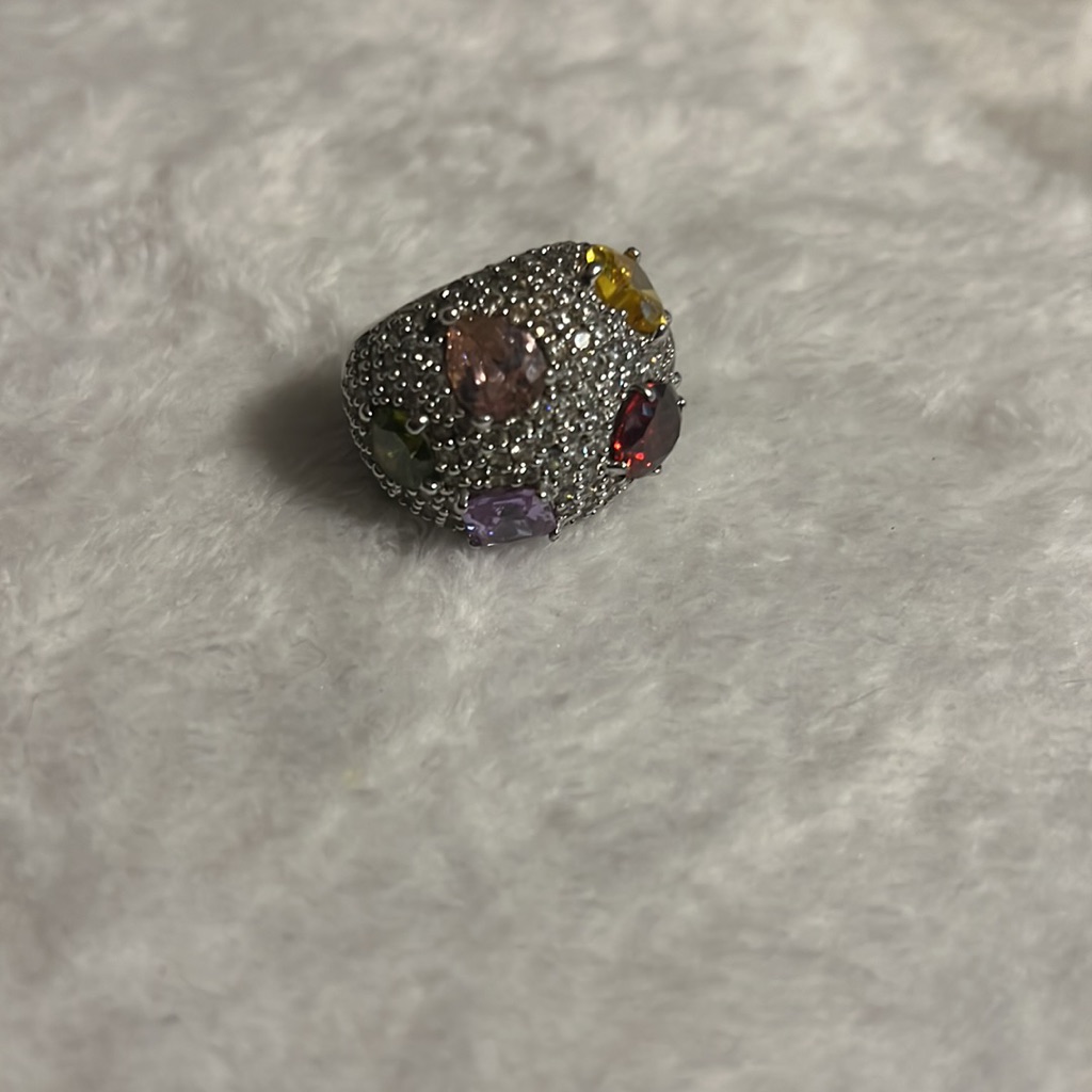 Noir Dome Statement Ring